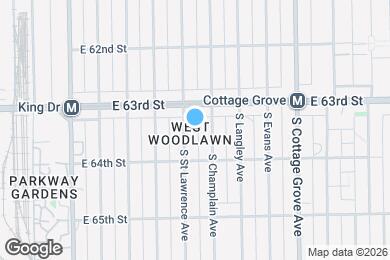 Map image of the property - 6323 S Saint Lawrence Ave