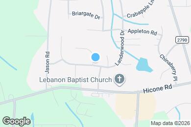 Map image of the property - 4021 Landerwood Dr