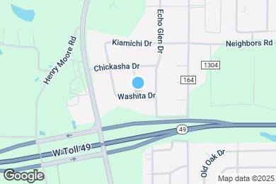 Map image of the property - 16117 Pawnee Dr