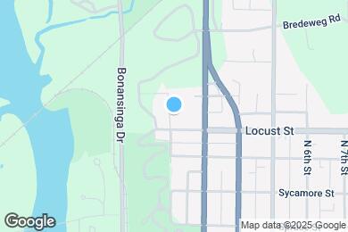 Map image of the property - 1616 N 2nd St