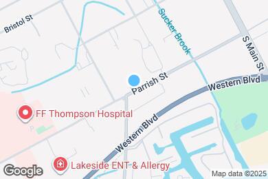 Map image of the property - 174 Parrish St