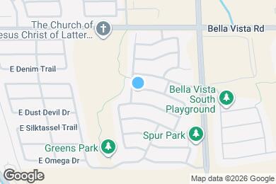 Map image of the property - 1715 E Desert Moon Trail