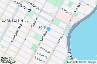 Map image of the property - 301 E 94th St