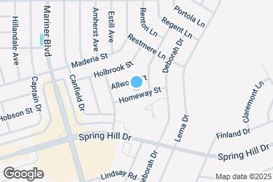Map image of the property - 11243 Homeway St