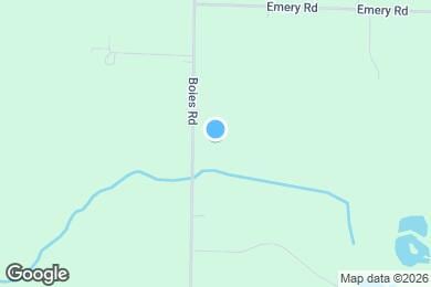 Map image of the property - 1646 Boies Rd