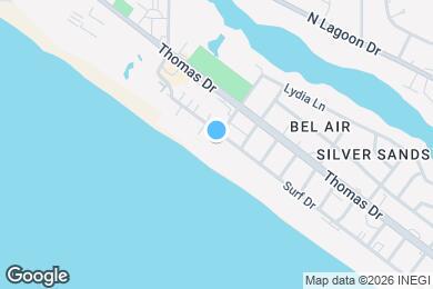Map image of the property - 8515 Surf Dr