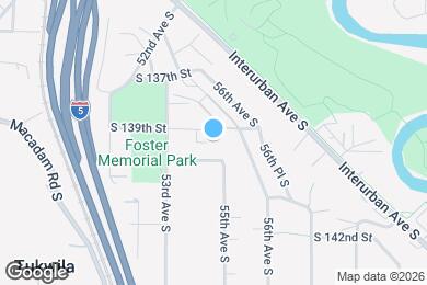 Map image of the property - 13912 55th Ave S