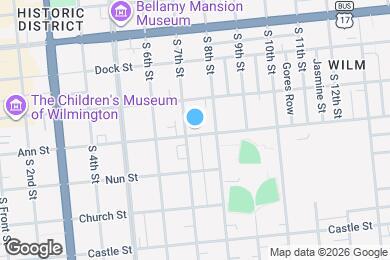 Map image of the property - 705 Ann St