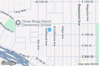 Map image of the property - 152 W Tenth St