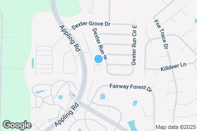 Map image of the property - 1506 Appling Wood Cove S