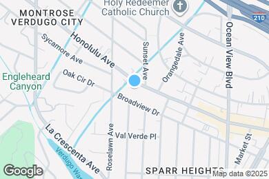 Map image of the property - 62+ at Honolulu Senior Apartments