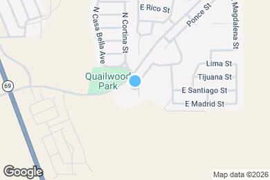 Map image of the property - 328 La Paz St