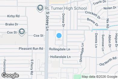 Map image of the property - Villa Gardens