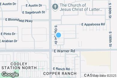 Map image of the property - 4055 E Brisa Dr