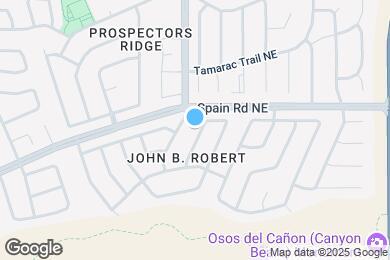 Map image of the property - 5501 Vista Sandia NE