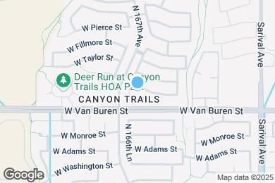 Map image of the property - 16655 W Melvin St