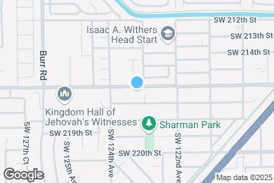 Map image of the property - 12320 SW 216th St