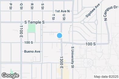 Map image of the property - 1277 E 100 S
