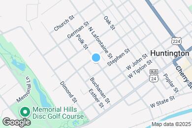 Map image of the property - 734 Polk St