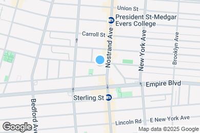 Map image of the property - 396 Montgomery St