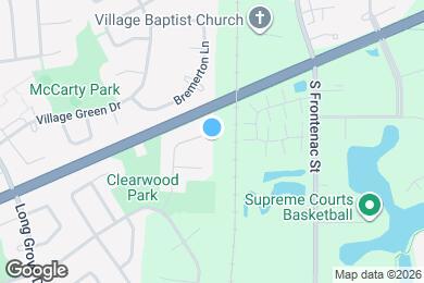 Map image of the property - 712 Clearwood Ct