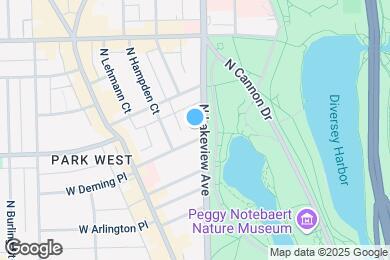 Map image of the property - 2600 N Lakeview Ave