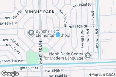 Map image of the property - 15830 E Bunche Park Dr