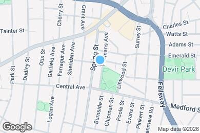 Map image of the property - 50 Yeomans Ave