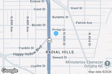 Map image of the property - 4526 Decatur St