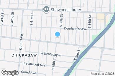 Map image of the property - 826 S 38th St