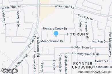 Map image of the property - 4229 Gray Fox Dr