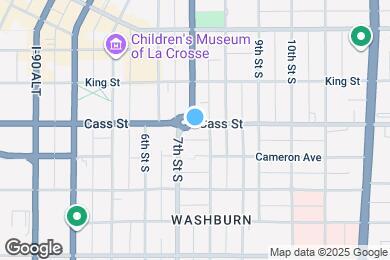 Map image of the property - 716 Cass St