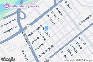 Map image of the property - 305-311 W 13th St