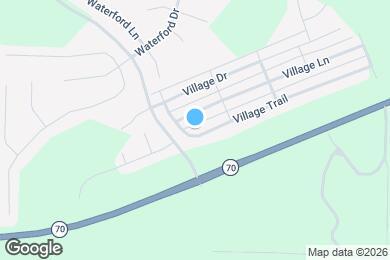 Map image of the property - 1061 Village Trail