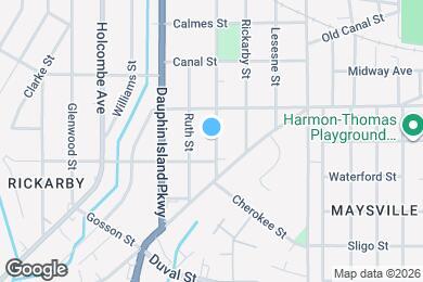 Map image of the property - 666 Cherokee St