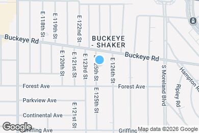 Map image of the property - 2927 E 125th St