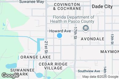 Map image of the property - 13921 19th St
