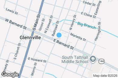 Map image of the property - 304 E Barnard St