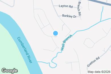 Map image of the property - 1211 Bluffton Cir