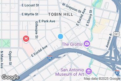 Map image of the property - 1817 N Saint Marys St