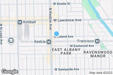 Map image of the property - 3139 W Leland Ave