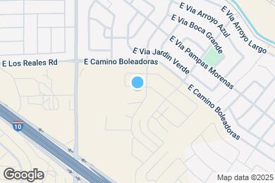 Map image of the property - 6476 E Paseo Baranda