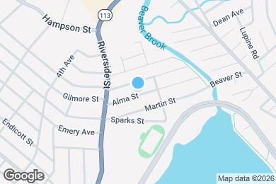 Map image of the property - 58 Alma St