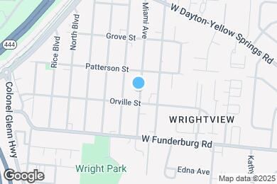 Map image of the property - 1835 Miami Ave