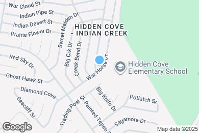 Map image of the property - 5103 War Horse Dr