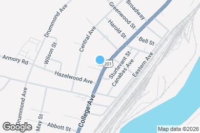 Map image of the property - 142 College Ave