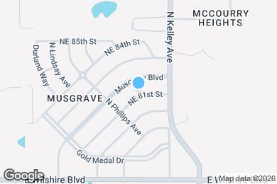 Map image of the property - 901 NE 81st St