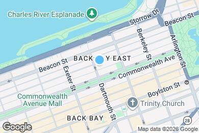 Map image of the property - 148 Marlborough St