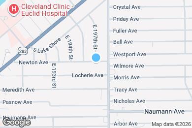 Map image of the property - 19700 Newton Ave