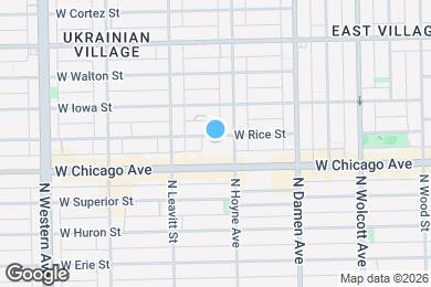 Map image of the property - 2117 W Rice St